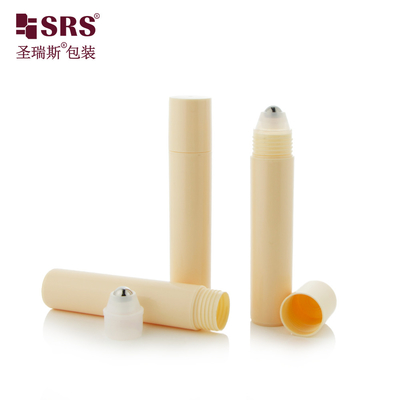 RPP-20ML Nackt Injektion Anpassung Runde Form Roller Stahlkugel Massage Antiperspirant Gel Roll On Flasche Applikator