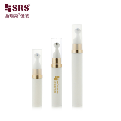 A0035 7.5ml 10ml 15ml Leere Anpassung Augenserum Gel Massage Roller Stahlkugel Flasche Applikator