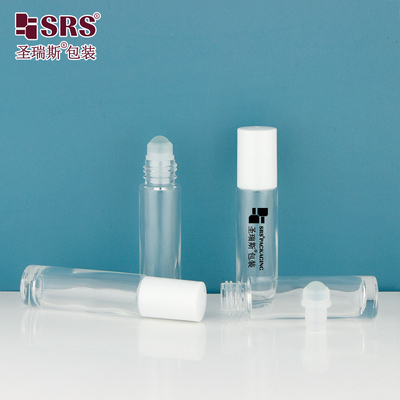 BLPM-10ML Durchsichtige Schimmelglasrolle auf Flasche Für Nagelölmassage Kein Leckageapplikator