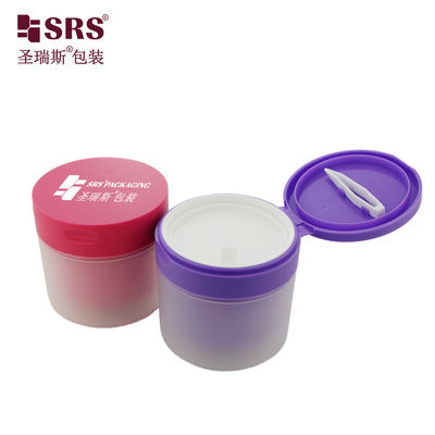 SRS1 120g 150g Doppelwand PP PCR Recycling Kunststoff Gesichtsreinigung Serum Glas Behälter für Kosmetikcreme