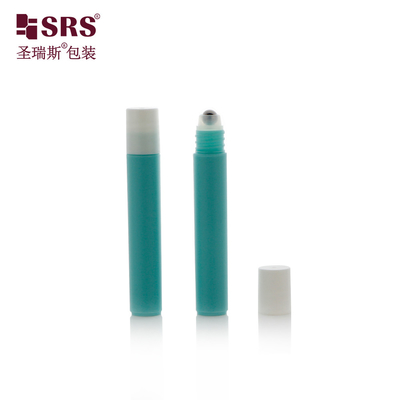 RPP Runde Injektion Custom Farbkugel Applikator Plastik PP PCR Leere Walzen Stahlkugel Flasche für Serum