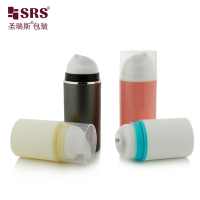 PA602 Snap On Typ Rund glänzend matte Injektion Anpassung Haar Serum Erfrischungsgel Plastik Ailrss Flasche Verpackung Shampoo