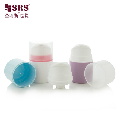 PA604 Schmerzmittel Gel Anpassung Injektionsfarbe Metallisierte Farbe PP PCR Recyclingmaterial mit Zertifikat Luftlose Flasche Für Gesichtsserum