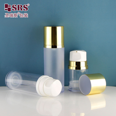 A0215 50ML 120ML 150ML Leere Kunststoff-Stylische Langlebig AS Vakuum Luftlose Lotion Flasche perfekt für den Innen- und Außenbereich