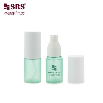 24/410 PET Luxus Gesichtsgel Farbentlastung Creme Kunststoff PET Pumpe Flasche Für Kosmetische Lotion Serum
