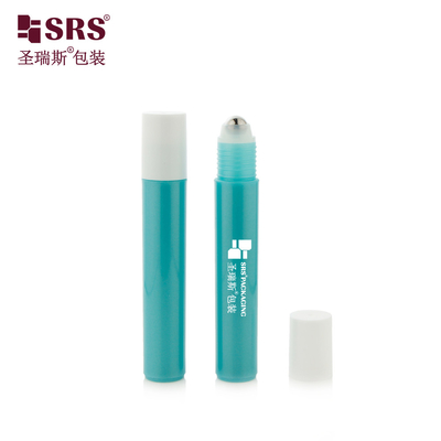 RPP-15ML Matte Finish Glanz in Form PP PCR umweltfreundliche Kunststoff-Roller Stahlkugel Flasche mit PP Schraubkappe für Antitranspirant