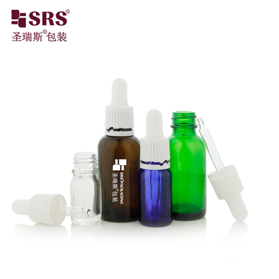 D004 Einzigartiger Entwurf TE Manipulationssichere Plastik-Tropfdeckel 5ML 10ML 15ML 20ML 30ML 50ML 100ML Glasflasche