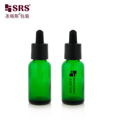 D009 Rundes, dickes Wandglas 5ML 10ML 15ML 20ML 30ML 50ML 100ML Kindersichere Deckelflasche für Gesichtsserum