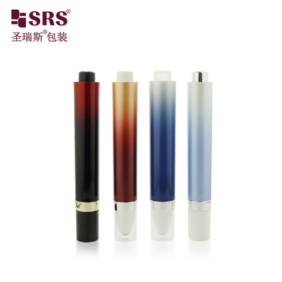 AY 10ML 15ML PP PCR Press Design recycelter luftloser Stahlball Massage Augencreme Flasche Verpackung