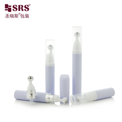 A0035 7.5ml 10ml 15ml Reisefreundliche luftlose PP-Rollflaschen für Augencreme