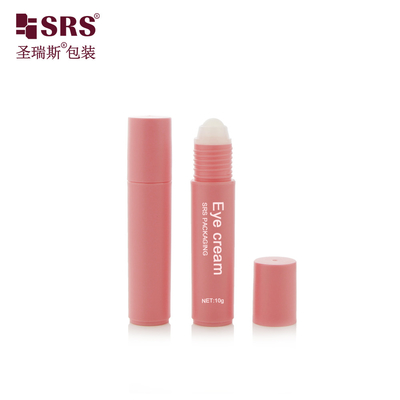 RPP-10ML Plastik rosa matte PP PCR leere kosmetische Verpackung Roll auf Flasche für Anti-Jitch Flüssigkeits-Applikator