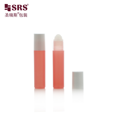 RPP-10ML Halbtransparente Farbe Eleganz trifft Nachhaltigkeit: 10ML PP PCR Roll-On Flasche für Augenserum Gel Leer kosmetischer Applikator
