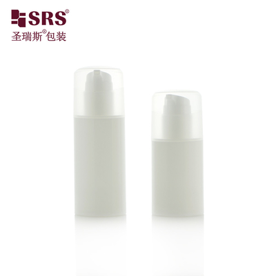 PA213 30 ml 50 ml Oval Form Individual Injektionsfarbe Kunststoff PP Luftlose Pumpe Flasche Kosmetische Verpackung