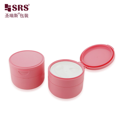 SRSOB 100g Flip Cap Anpassung PP Kosmetik Verpackung Hochwertige Gesichtsmaske Glas Hautpflege Behälter