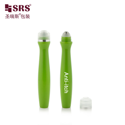 SRS8447-15ML Glanzgrüner, benutzerdefinierter Farbstoff auf Flasche für kosmetische Augenmassage