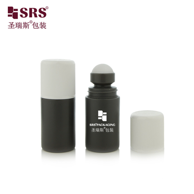 RPPC1-60ML Umweltschonende Deodorant Roll On Roll On Flasche Doppelwandige Kindersicherung aus recyceltem PP