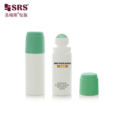 RPPDF-90ML Neuer Stil Maßgeschneiderte Farbe Kunststoff-Rollkugel Deodorant Antitranspirant Haar Essenz Gel Flasche ohne Leckage