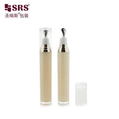 LR001-15ML Gemalte Kundenkleur Luxus klares Acryl-Augenserum Flasche Verpackung Kosmetik