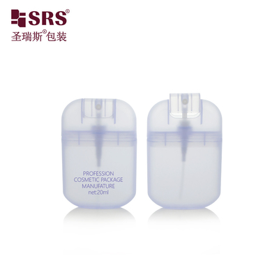 PWU006 Taschen-PP-Sprühflaschen im Kartenformat, Sonderfarben, 20-30 ml Fassungsvermögen