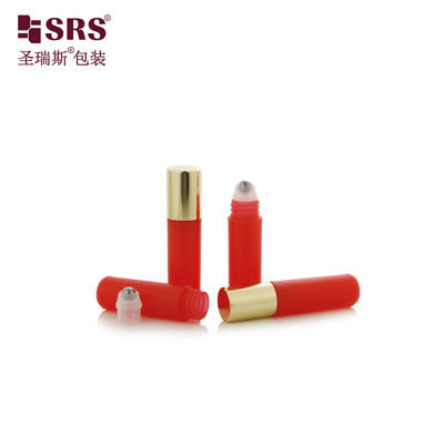 RPA-2ml Frosted PP Plastic Mini Travel Size Roller Ball Flasche Applikator ohne Leckage mit Vakuum-Test