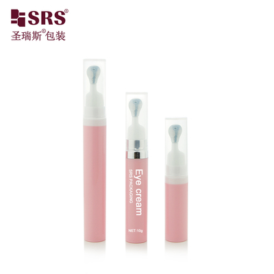 A0035 Elegante Luftlose Pumpenflasche 7,5 ml, 10 ml, 15 ml mit Zinklegierung Press-Style Dispenser Premium-Reihe