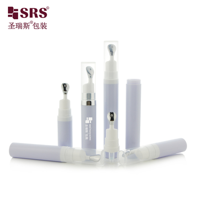 A0035 Opulente Luftlose Pumpflasche 7,5ml-15ml mit Zinklegierung Druckbetätigter Dispenser Top Tier