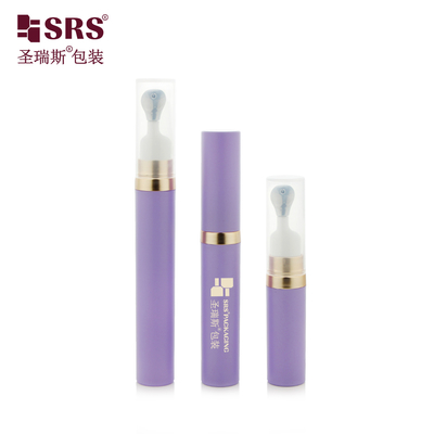 A0035 Elegantes 7,5 ml bis 15 ml Airless-Spenderbehältnis mit Zinklegierung-Druckspender, hochwertige Craft-Flasche