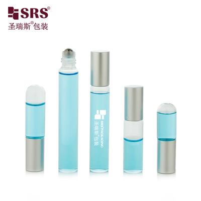 BLP 1ml~10ml Tube Transparente Bernstein Glas Roll-On Flasche 304 Edelstahl Kugel Applikator für ätherisches Öl