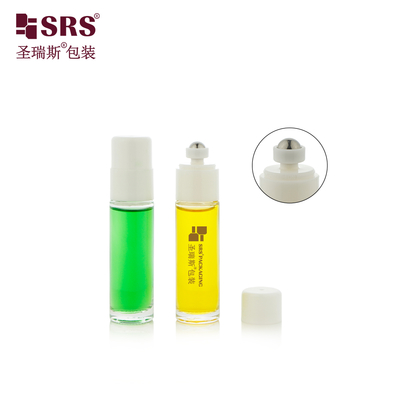 BLPB 15ml Klar Großhandel Anpassung Form Glas Roll-On Flasche mit Schalter Roller Stahlkugel Flaschen für Parfüm