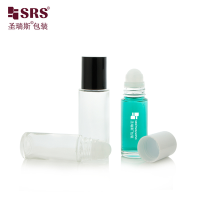 BLPC 30ML 50ML Klares, dickwandiges, schweres Glas Roll-On Deodorant Gel Flaschenverpackung Körperpflegeflaschen