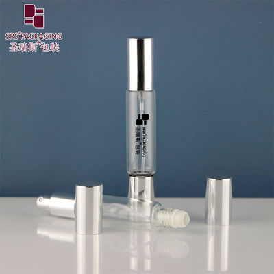 BLPD Form Leere, transparente Glas-Roll-On-Flasche, doppelseitige Flaschen für ätherische Öle