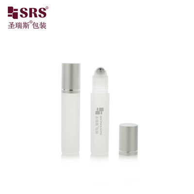 RPA-10ML Runde, leere PP-Recycling-Injektions-Farbroller-Stahlkugel-Massage-Haar-Essenz-Flasche