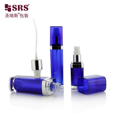 SRS China Manufacture Acrylic Cosmetic 15 ml 30 ml 60 ml 120 ml Plastiklotionflasche mit Deckel
