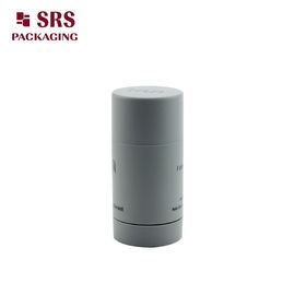 SRS hochwertiger Spritzglas in Graufarbenem Kunststoff-Deo-Stick-Behälter leer