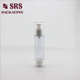 A027 transparente Plastikflasche kosmetische Essenz Serumpumpe Luftlose Flasche