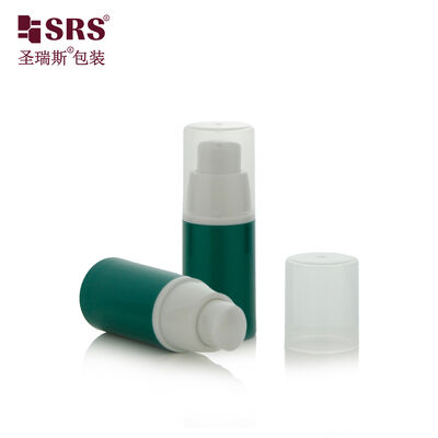 A024 15ml 30ml 50ml Leere Kunststoff PP Airless Pumpen Lotion Flasche für Gesichtscreme Anpassung
