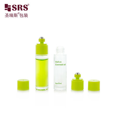 BLPB 15ml geformte, dicke Wandglasflasche mit Etherölschalter