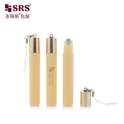 DH-8ML Rundform Leere PP PCR recycelte Kunststoff-Roll-on-Flasche für Lipgloss