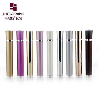 DR004 10ML Luxuriöses Doppelwandiges Metalllackiertes Vibrationsrollerfläschchen für Massagen in Sonderfarben