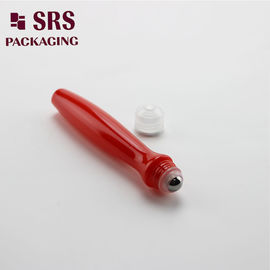 PETG-Plastikrolle auf Metallkugelflasche Serumlotion 15 ml Kosmetik-leere Plastikröhren