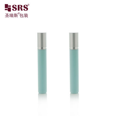 8 ml nachfüllbare Flasche aus Kunststoff Rollenkugel Aluminiumkappe Hautpflege Parfüm Verpackung Flasche