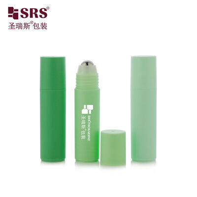 Wholesale 18ml Pcr Plastic Roller Bottle Dome And Flat Cap Option For Aromatherapy