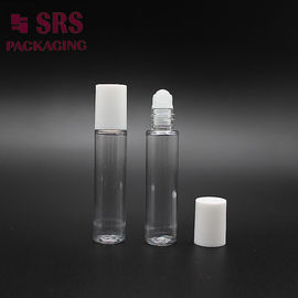 PET-8ml transparente Plastikflasche mit Rollkugeln für Lippenstiftparfüm leer