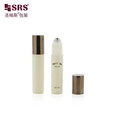RPA-10ML Roll-on-Flasche mit individueller Farbspritzung aus PP mit glänzendem, mattem Finish für Augenserum