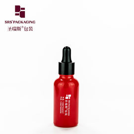 Custom Leere bemalte Farbe Glas Tropffflasche für Essenz und Öl