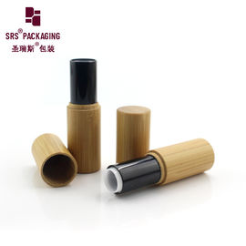 5 ml natürliche Bio-Bamboo-Plastik-Twist-Up-Lippenstiftbehälter