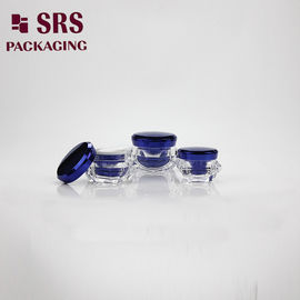 Diamantenform 5g 15g 30g 50g doppelwandige Luxusmaske Acrylbehälter mit Deckel