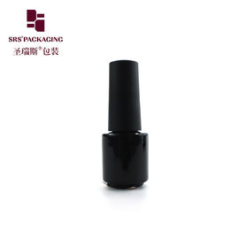 leerer Luxus 3ml Minifarbe schwarzes Glas Nagellack Behälter
