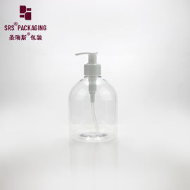 300 ml transparente, klare Kunststoffwaschmittel für Haushaltsprodukte Flüssigkeit leere Flasche für Haustiere