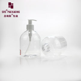 Runde Schulter Plastikleere mit einem transparenten Handdesinfektionsmittel für Haustiere 300 ml